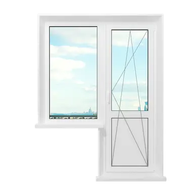 Rehau GRAZIO™ Балконный блок 1550×1450мм